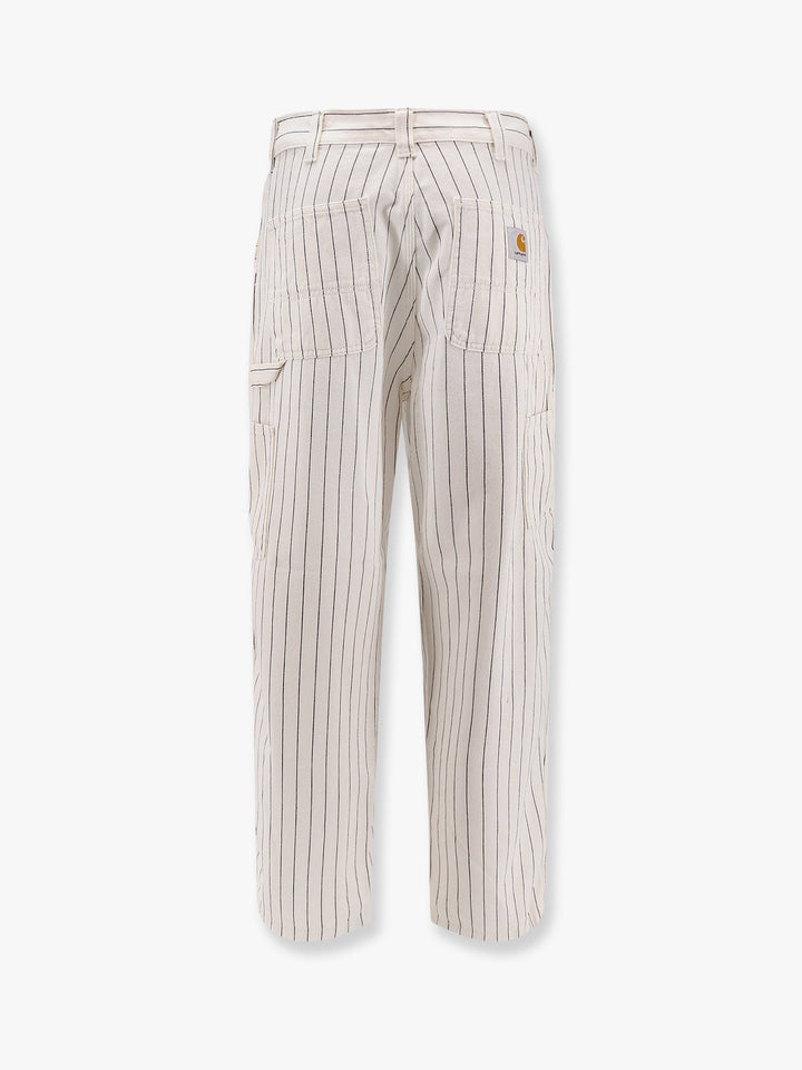 Carhartt Wip - Og Pinstriped Canvas Trouser - Home->Man->Clothing->Trousers