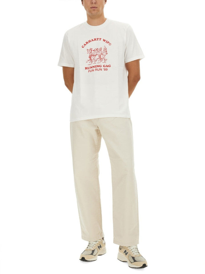 Carhartt Wip - T Shirt With Print - Home->Man->Clothing->T-Shirts