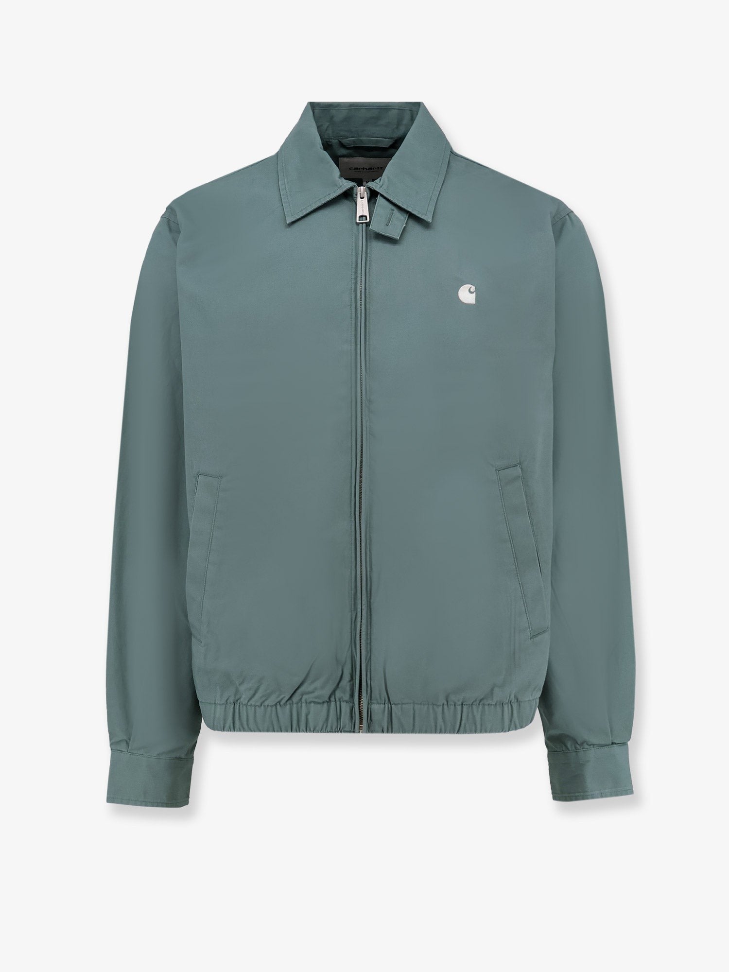 Carhartt Wip - Duke Cotton Jacket With Logo Embroidery - Home->Man->Clothing->Jackets->Giubbini