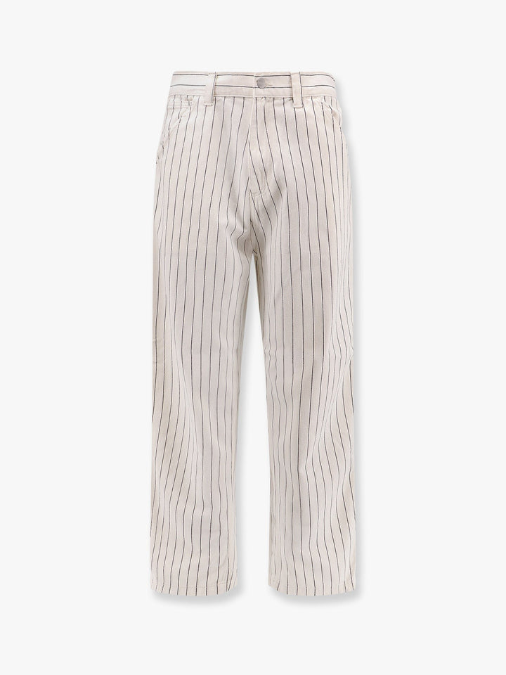 Carhartt Wip - Og Pinstriped Canvas Trouser - Home->Man->Clothing->Trousers