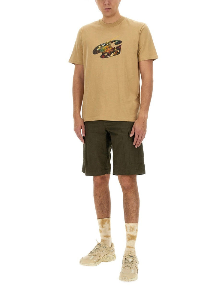Carhartt Wip - Cotton Bermuda Shorts - Home->Man->Clothing->Shorts