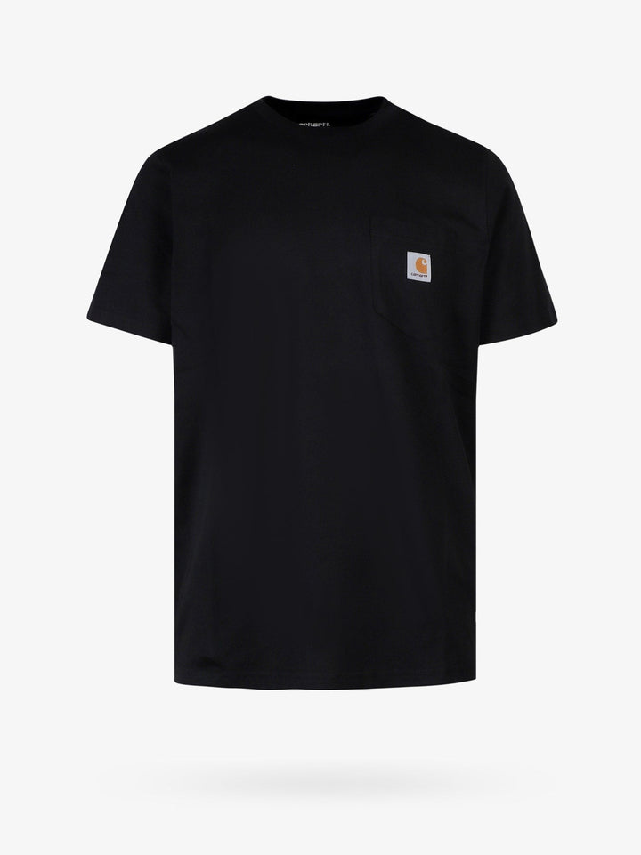 Carhartt Wip - Pocket Cotton T Shirt With Logo Patch - Home->Man->Clothing->T-Shirts and Top