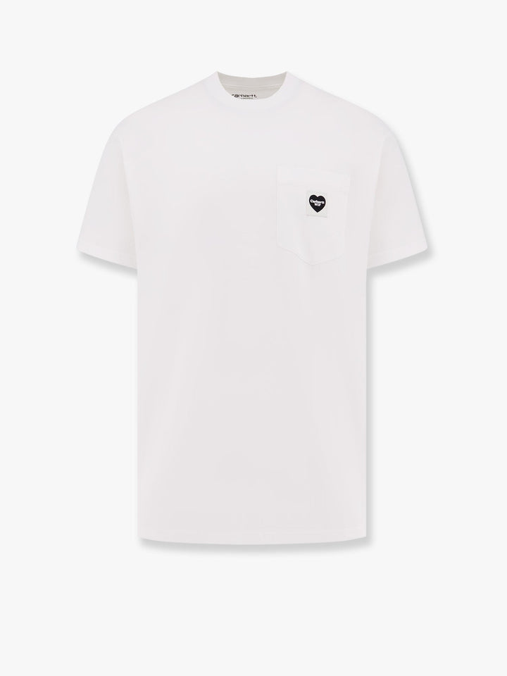Carhartt Wip - Organic Cotton T Shirt With Iconic Patch - Home->Man->Clothing->T-Shirts and Top