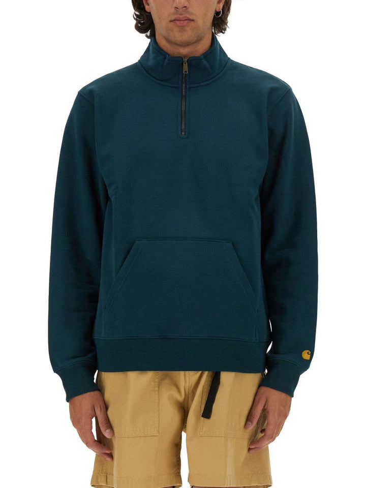 Carhartt Wip - Half Zipper Sweatshirt - Home->Man->Clothing->sweatshirts