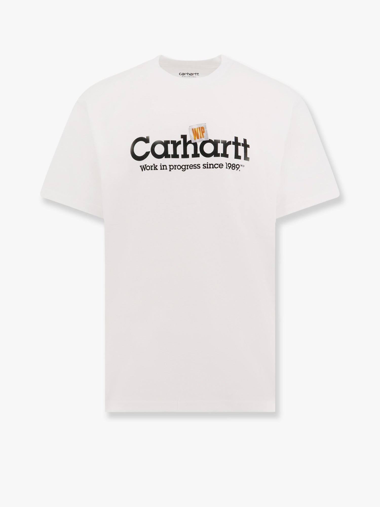 Carhartt Wip - Label Script Organic Cotton T Shirt - Home->Man->Clothing->T-Shirts and Top
