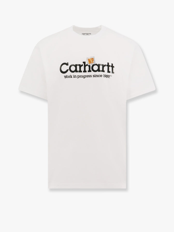 Carhartt Wip - Label Script Organic Cotton T Shirt - Home->Man->Clothing->T-Shirts and Top
