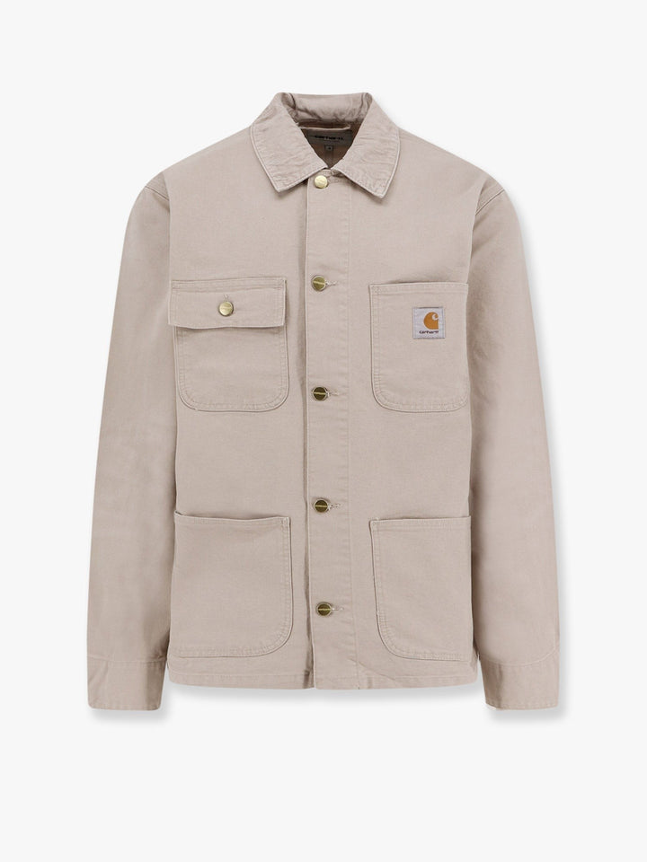 Carhartt Wip - Michigan Denim Jacket With Corduroy Collar - Home->Man->Clothing->Jackets