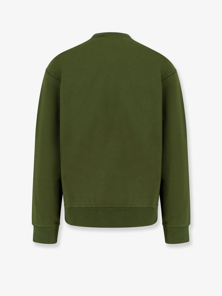 Carhartt Wip - American Script Cotton Blend Sweatshirt With Embroidered Logo - Home->Man->Clothing->sweatshirts