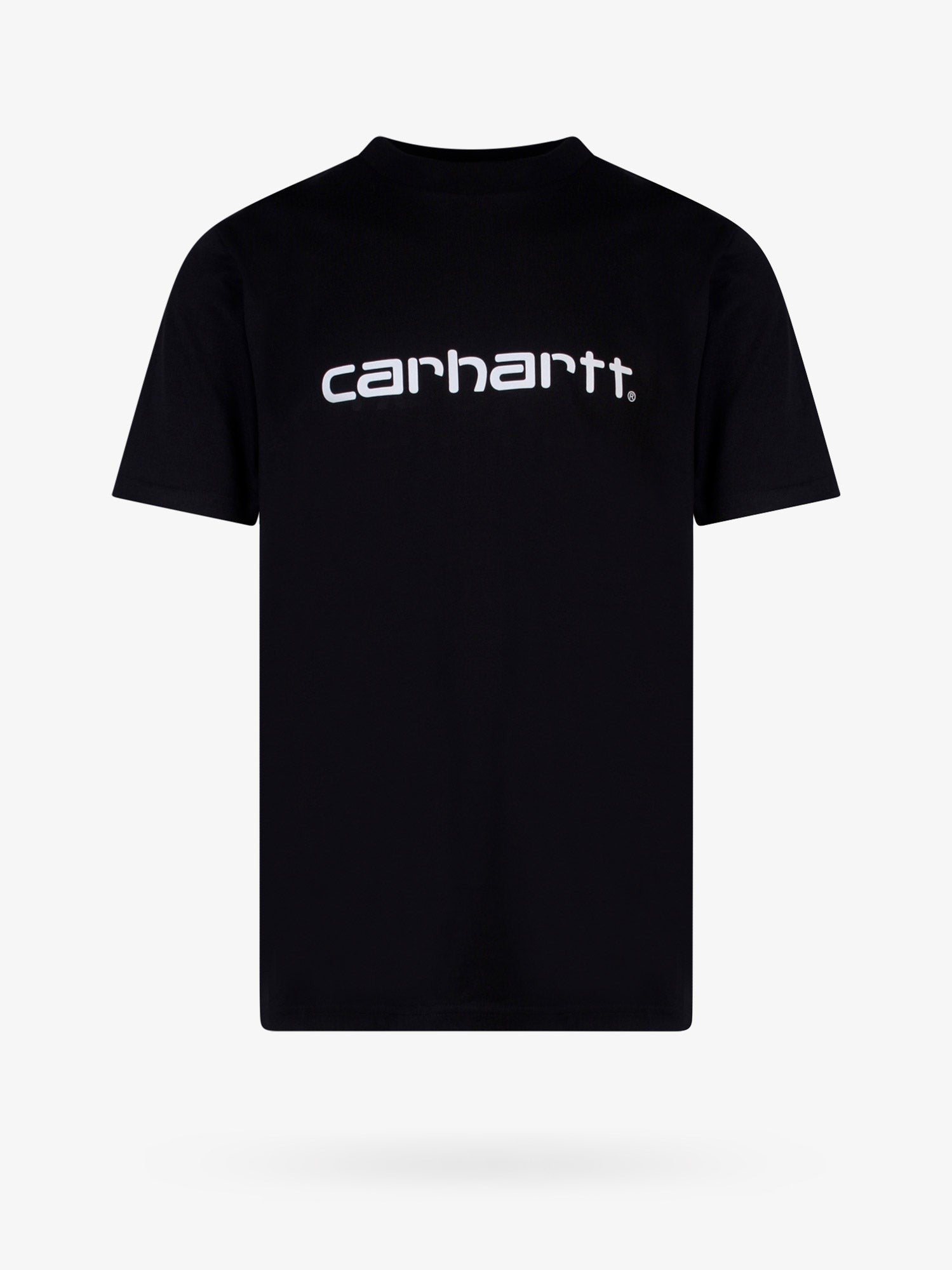 Carhartt Wip - Cotton T Shirt With Frontal Logo - Home->Man->Clothing->T-Shirts and Top