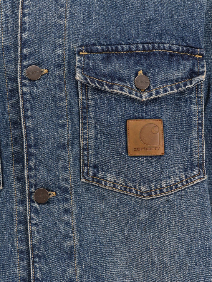 Carhartt Wip - Lincoln Denim Shirt/Jacket - Home->Man->Clothing->Shirts