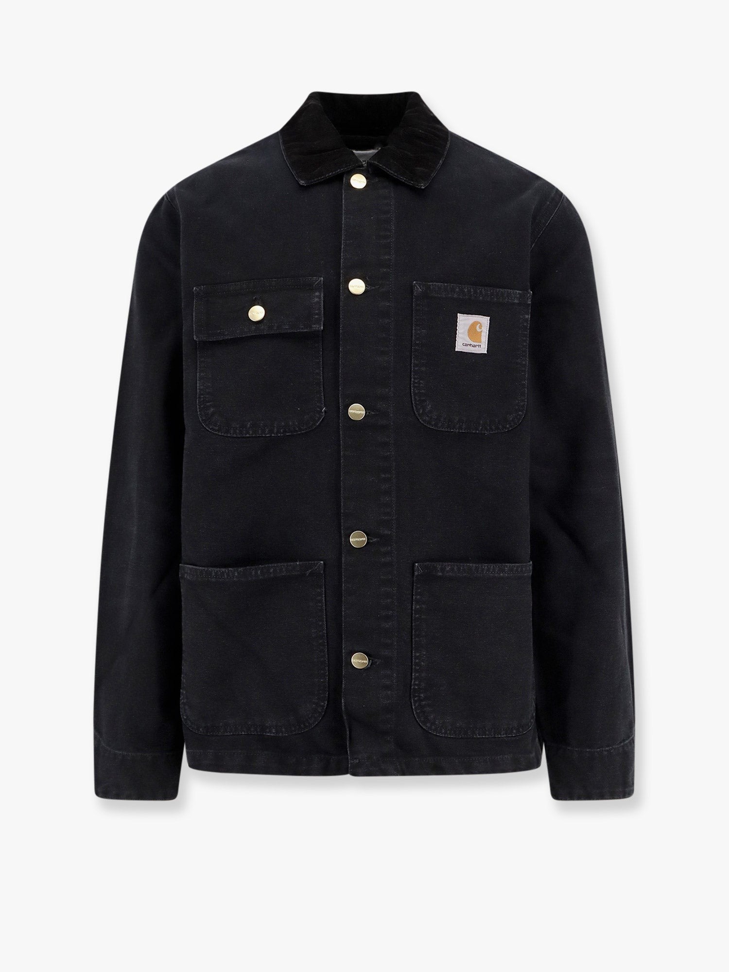 Carhartt Wip - Michigan Denim Jacket With Corduroy Collar - Home->Man->Clothing->Jackets