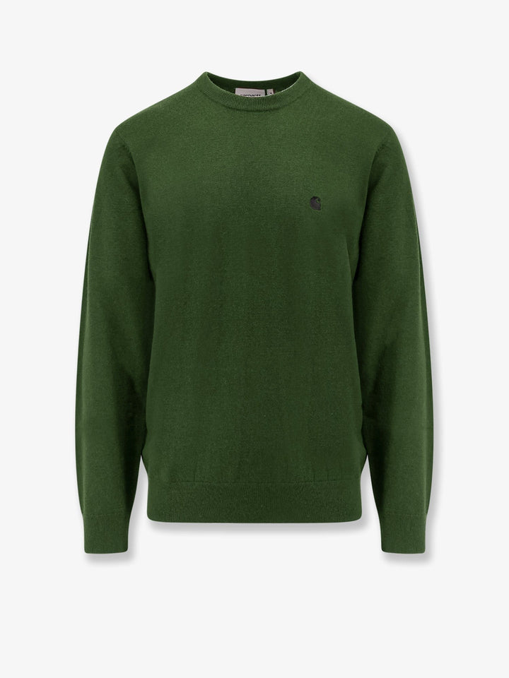 Carhartt Wip - Wool Sweater With Logo Embroidery - Home->Man->Clothing->Knitwear