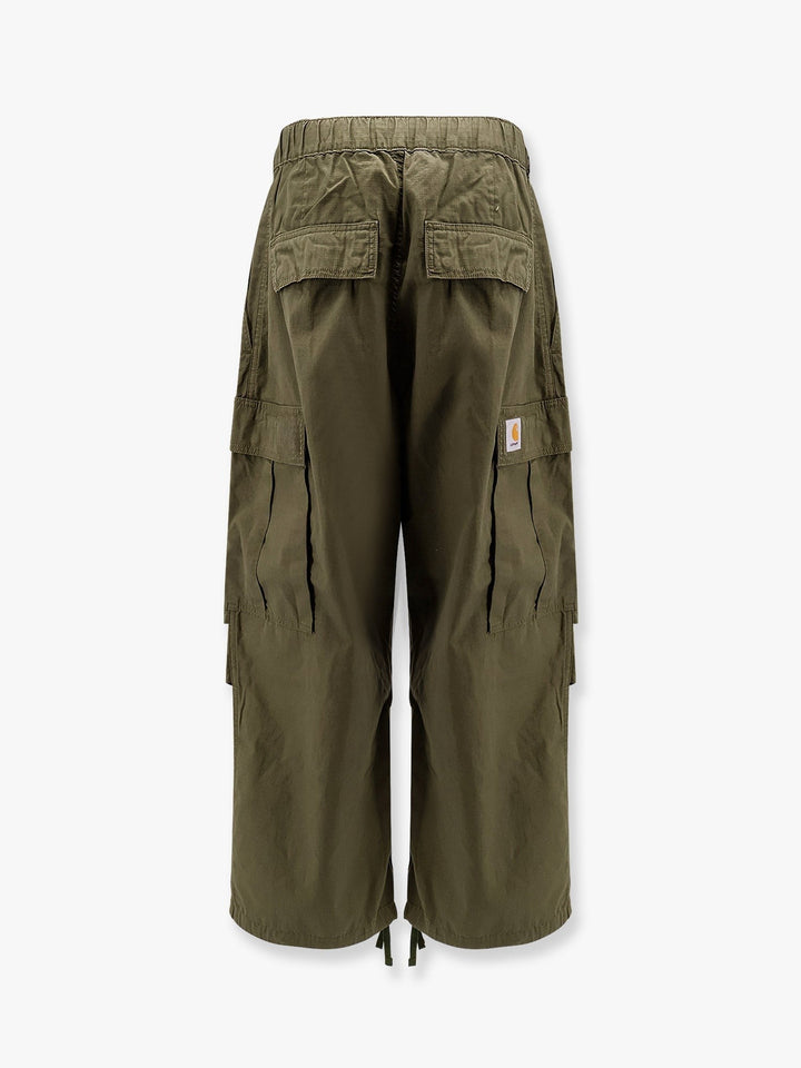 Carhartt Wip - Cotton Cargo Trouser With Back Logo Patch - Home->Man->Clothing->Trousers