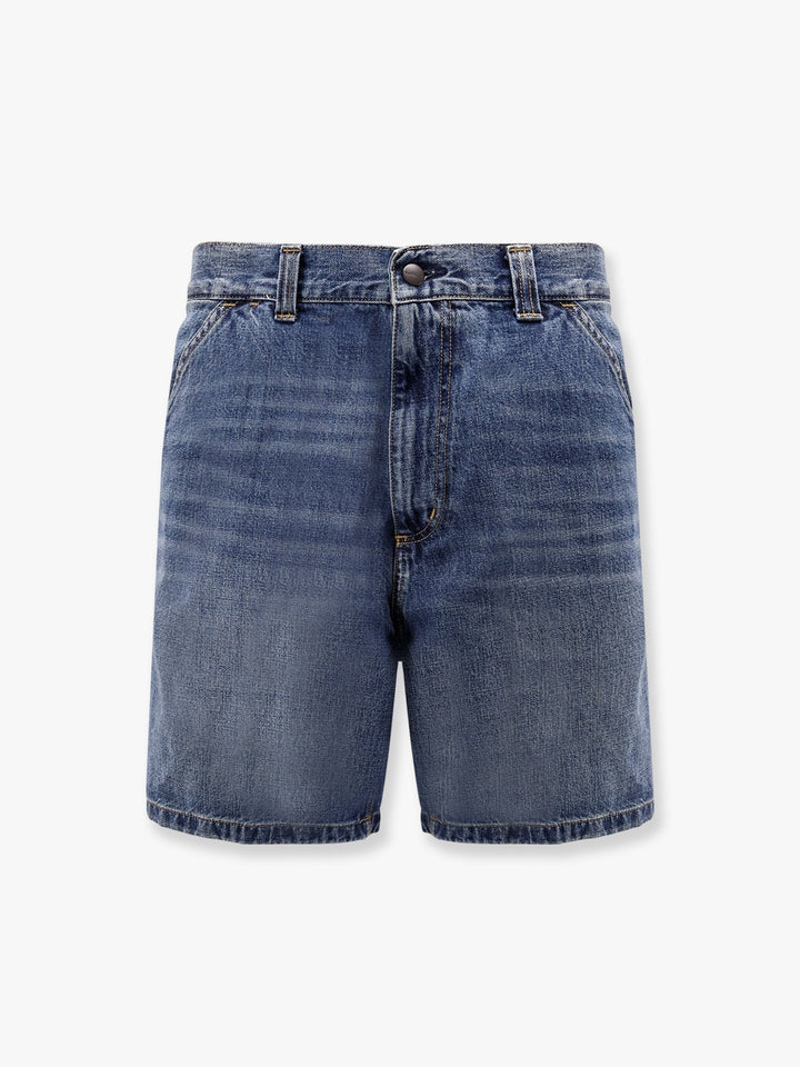 Carhartt Wip - Single Knee Denim Bermuda Shorts - Home->Man->Clothing->Shorts