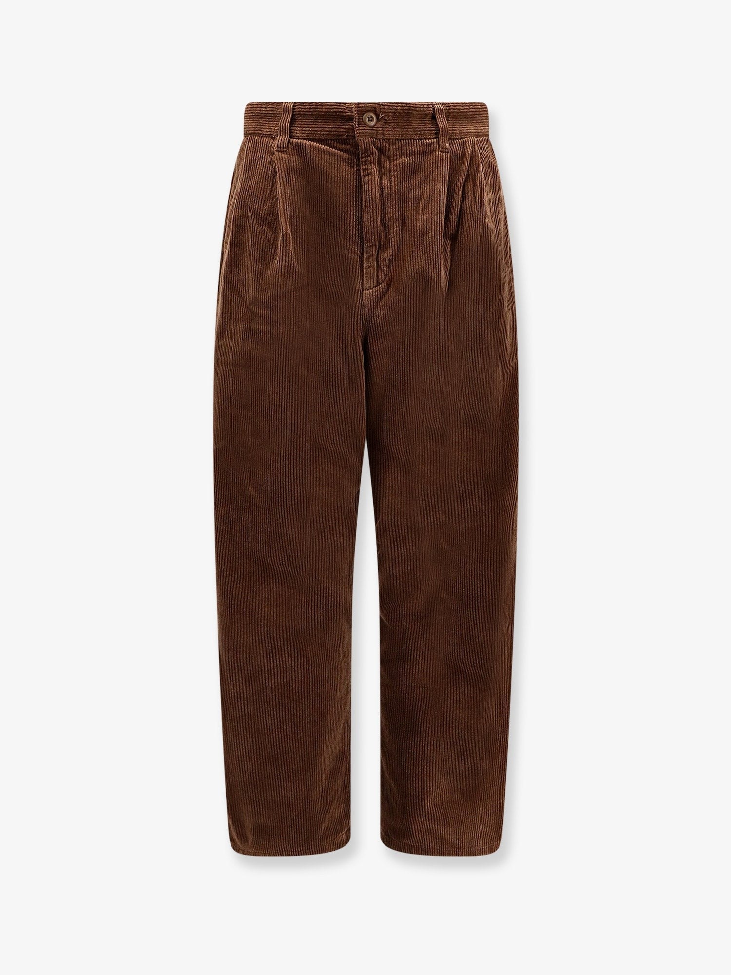 Carhartt Wip - Evan Corduroy Trouser With Logo Patch - Home->Man->Clothing->Trousers