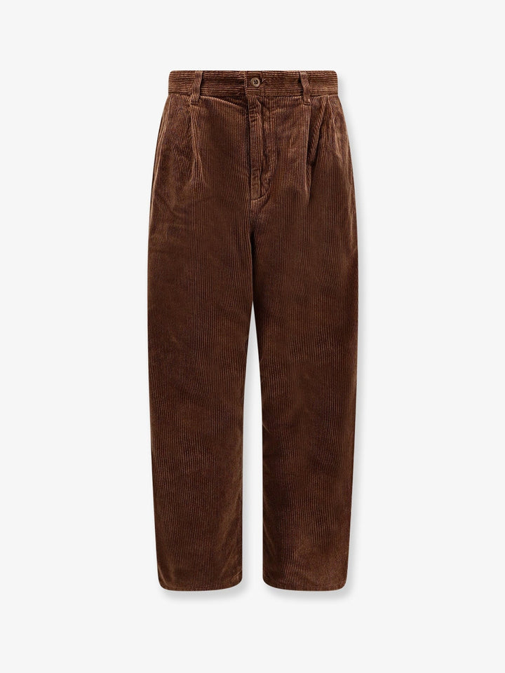 Carhartt Wip - Evan Corduroy Trouser With Logo Patch - Home->Man->Clothing->Trousers