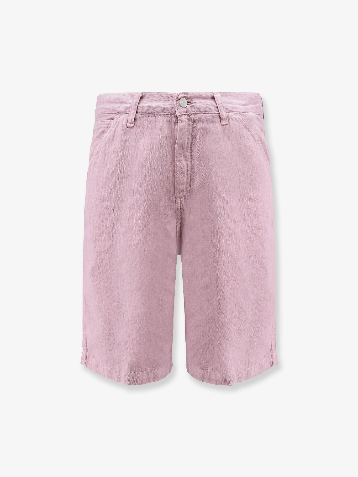 Carhartt Wip - Cooper Herringbone Cotton And Linen Shorts - Home->Man->Clothing->Shorts