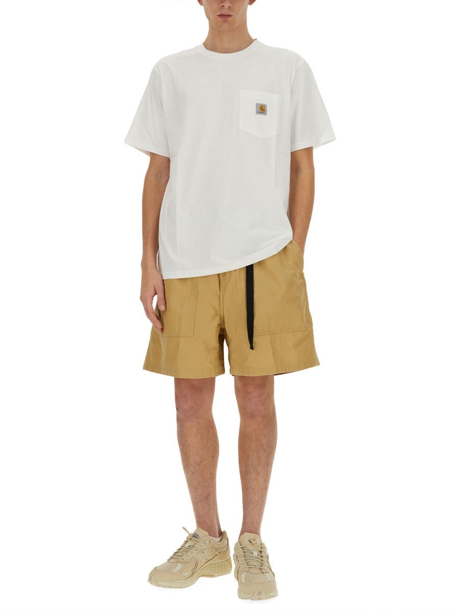 Carhartt Wip - Cotton Bermuda Shorts - Home->Man->Clothing->Shorts