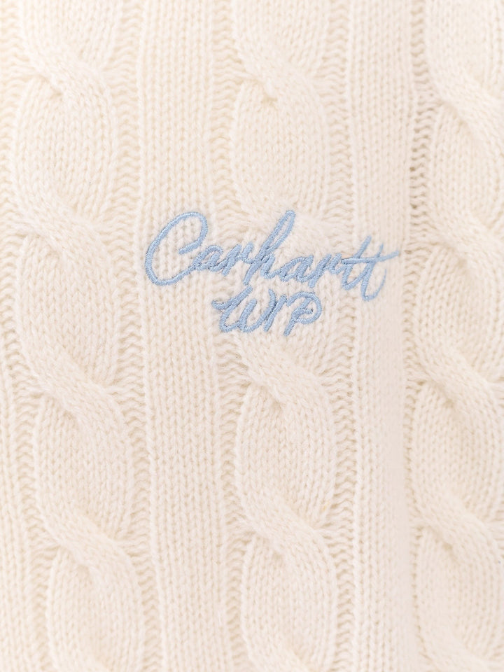 Carhartt Wip - Wool Blend Braided Sweater - Home->Man->Clothing->Knitwear