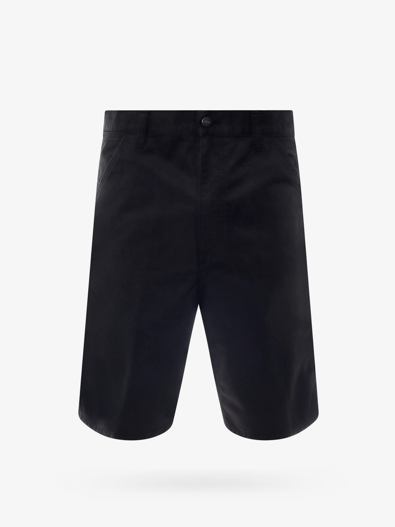 Carhartt Wip - Single Knee Cotton Bermuda Shorts With Logo Patch - Home->Man->Clothing->Shorts