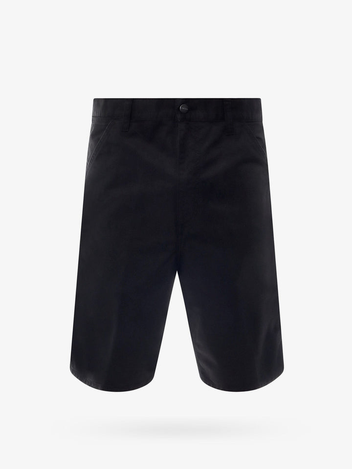 Carhartt Wip - Single Knee Cotton Bermuda Shorts With Logo Patch - Home->Man->Clothing->Shorts
