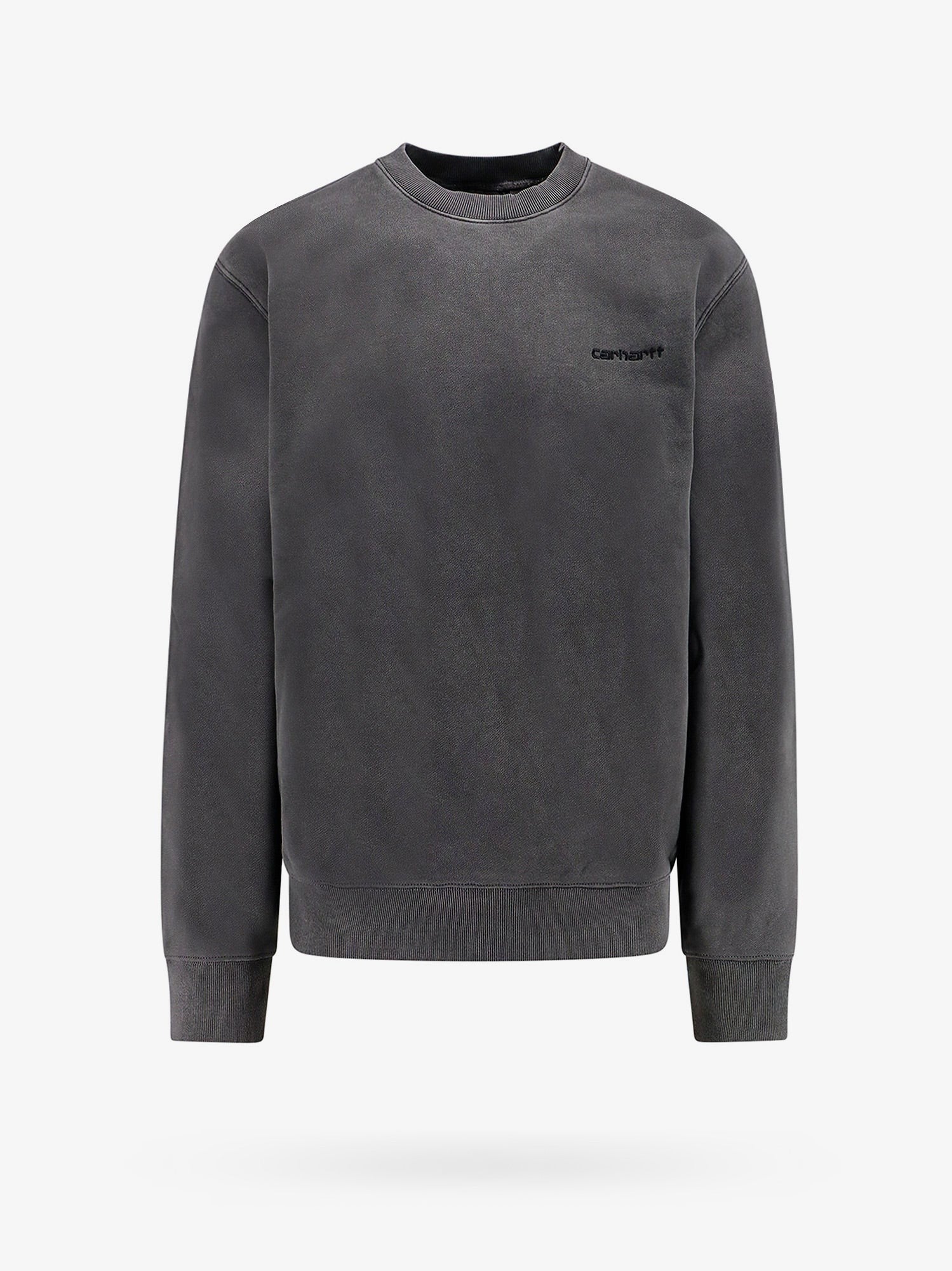 Carhartt Wip - Cotton Sweatshirt With Embroidered Logo - Home->Man->Clothing->sweatshirts