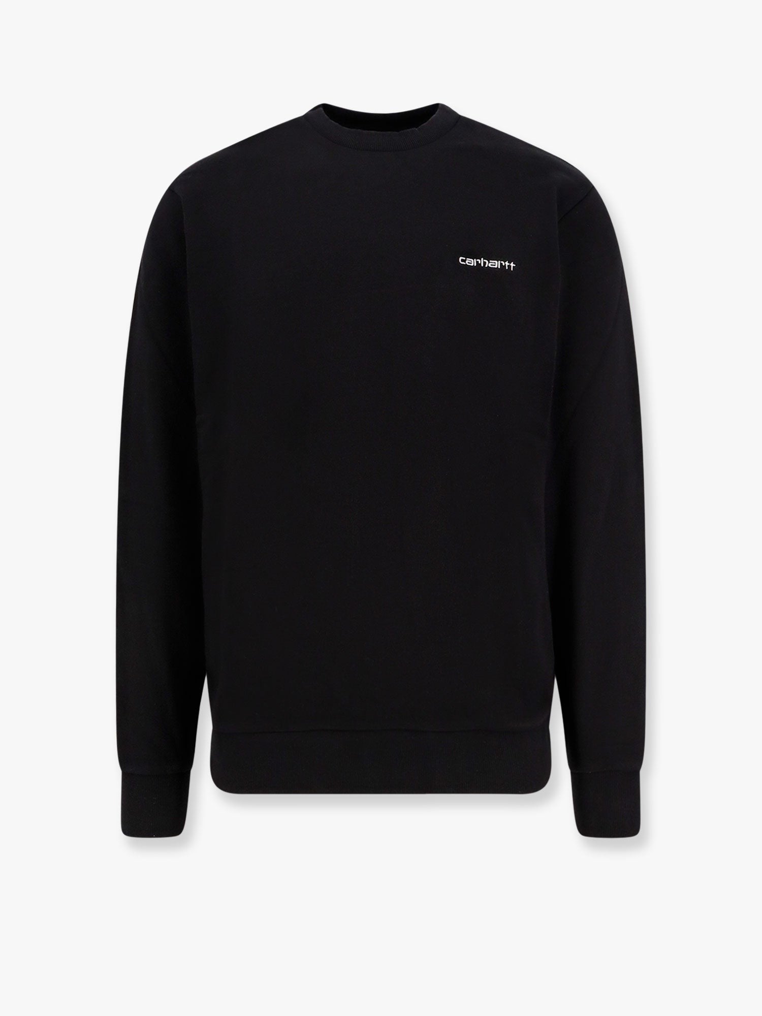 Carhartt Wip - Script Embroidery Cotton Sweatshirt - Home->Man->Clothing->sweatshirts