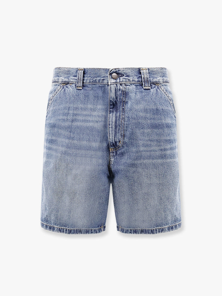 Carhartt Wip - Single Knee Denim Bermuda Shorts - Home->Man->Clothing->Shorts