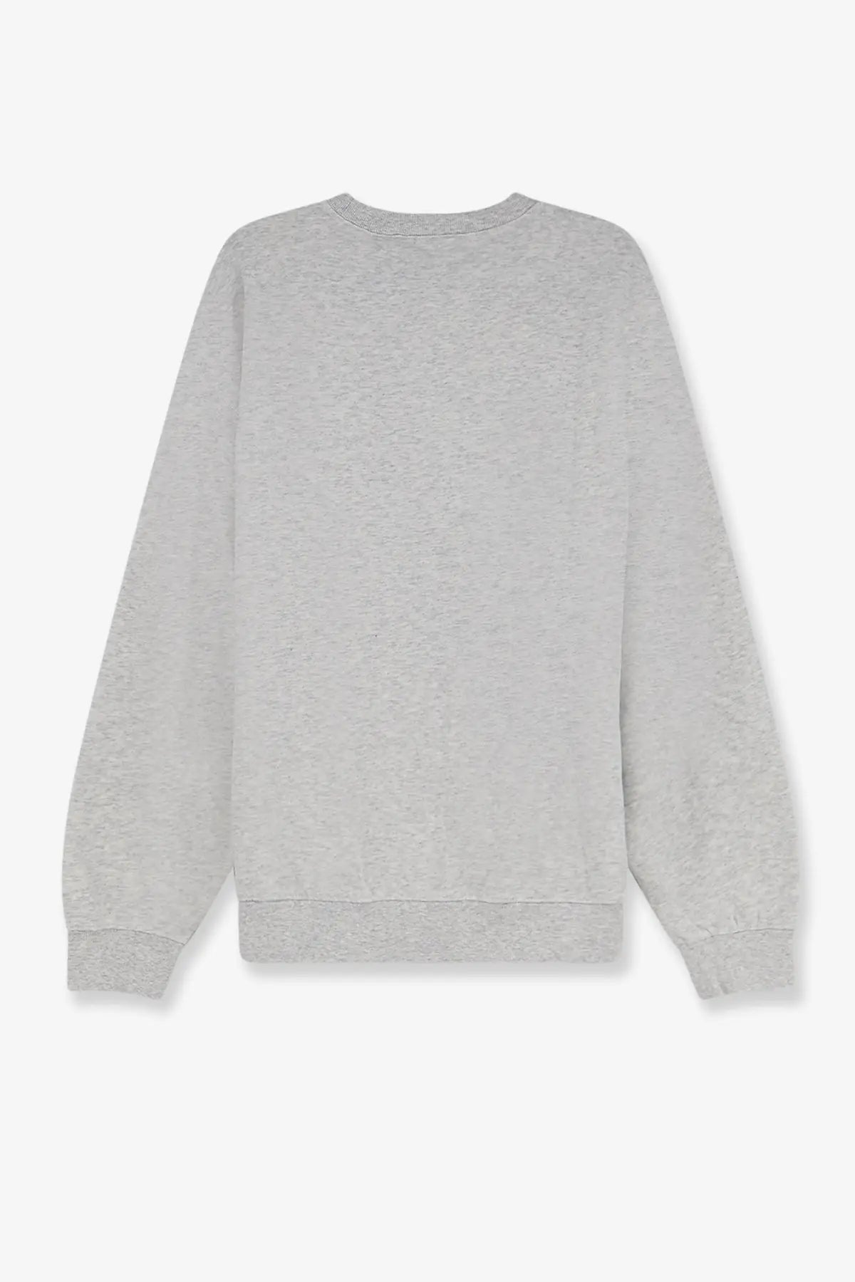 Carhartt Wip men’s heather gray cotton sweatshirt with long sleeves ribbed cuffs and hem crewneck design