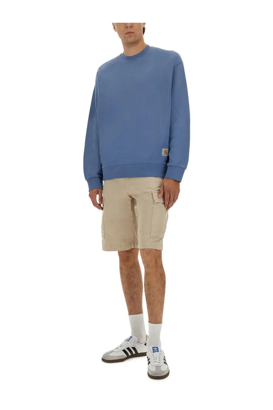 Carhartt Wip Men's Jersey Hudson Blue, view 2