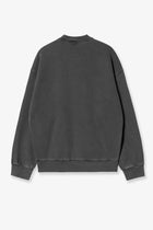 Carhartt Wip Men's Nelson Cotton Sweatshirt Black, view 2
