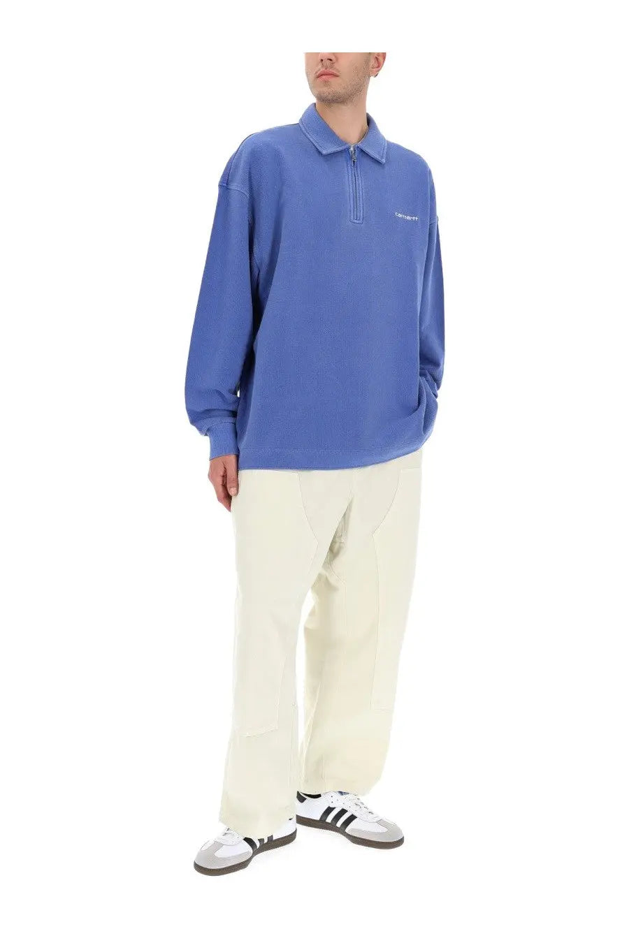 Carhartt Wip Men's Pants Crawton White, view 2
