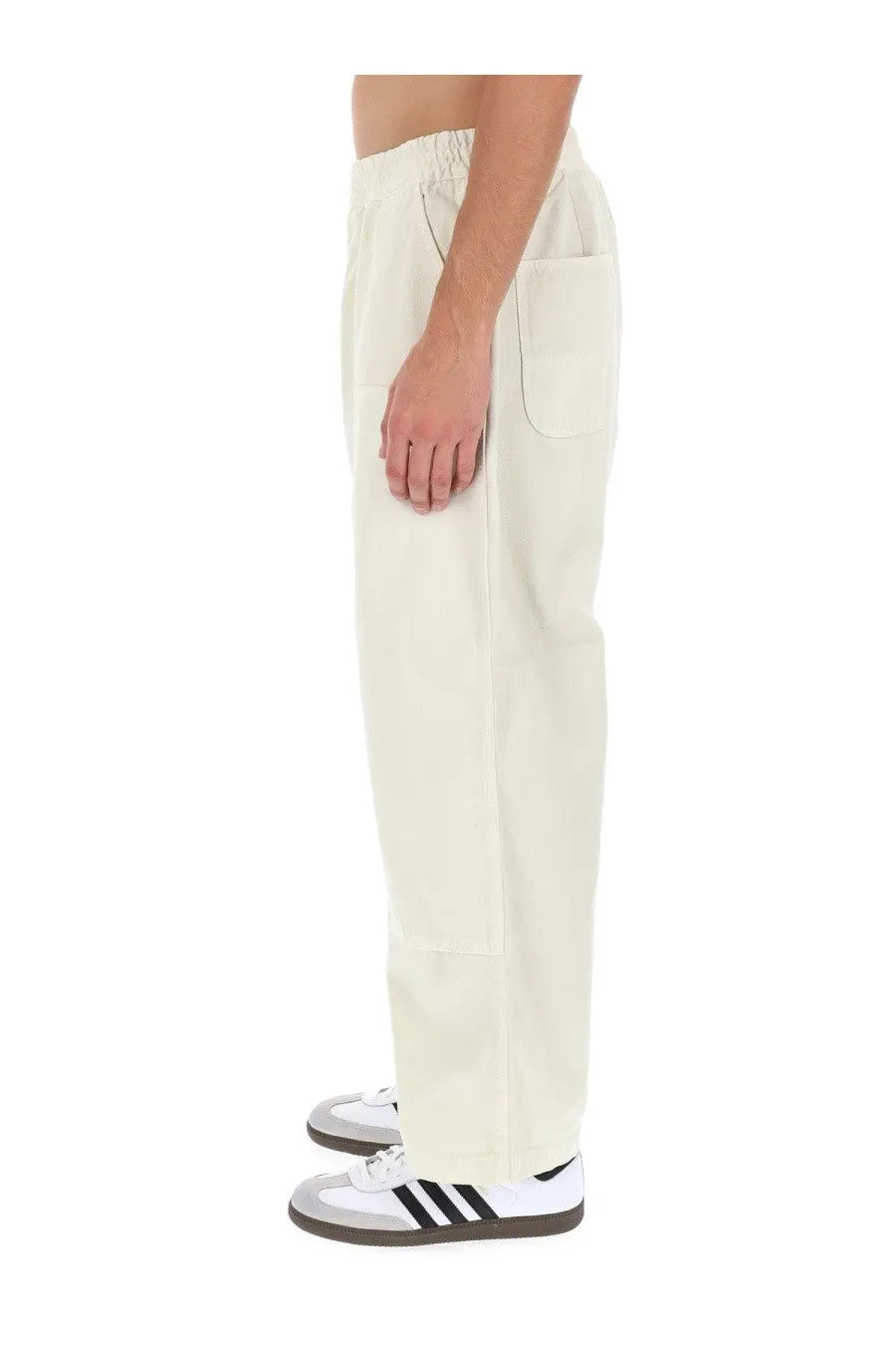 Carhartt Wip Men's Pants Crawton White, view 3