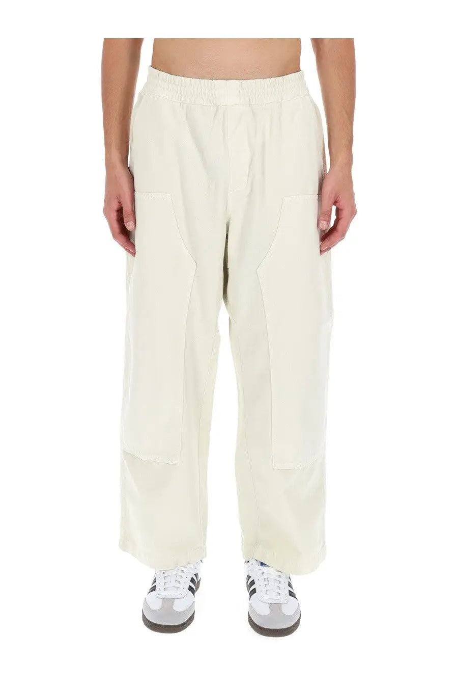 Carhartt Wip Men's Pants Crawton White