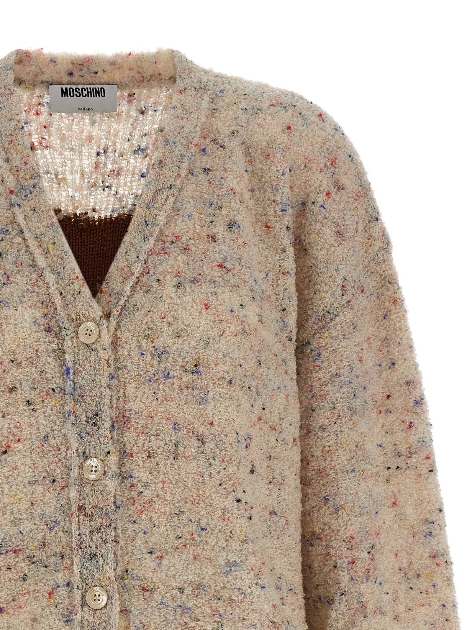 Moschino Caridgan Teddy Bear Beige