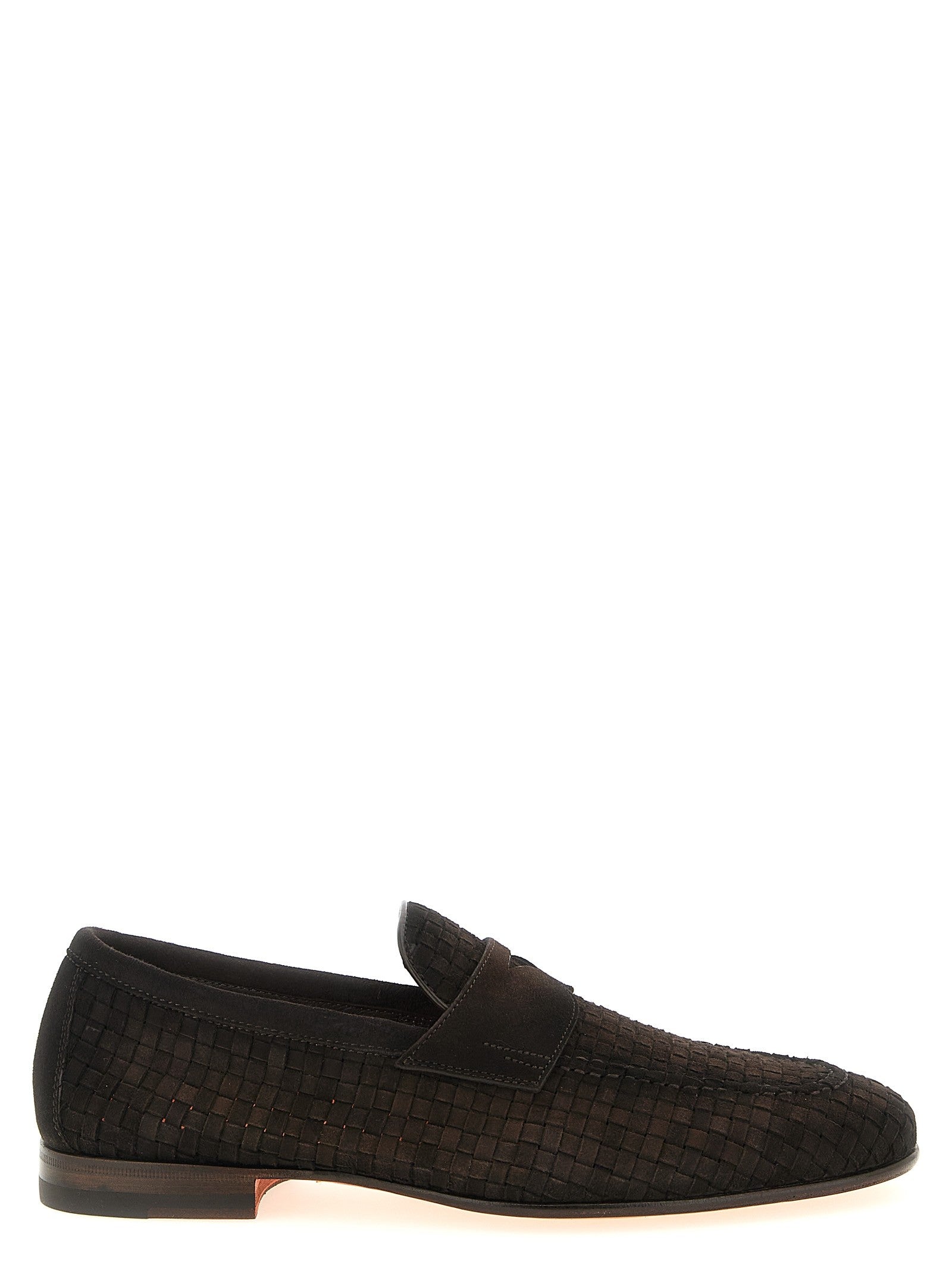 Santoni Carlo Loafers Brown