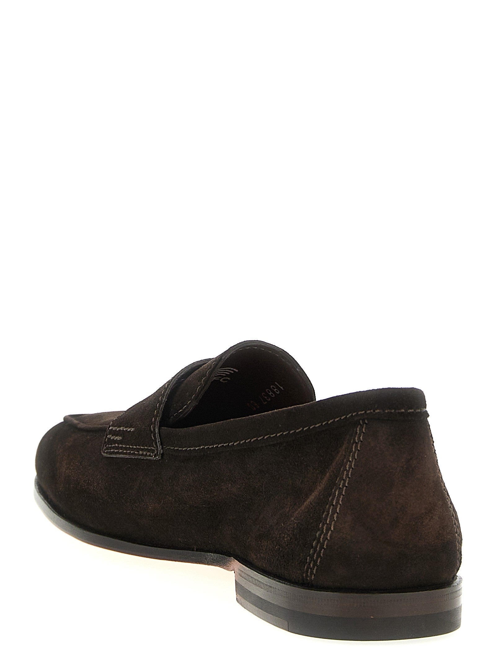 Santoni Carlos Loafers Brown