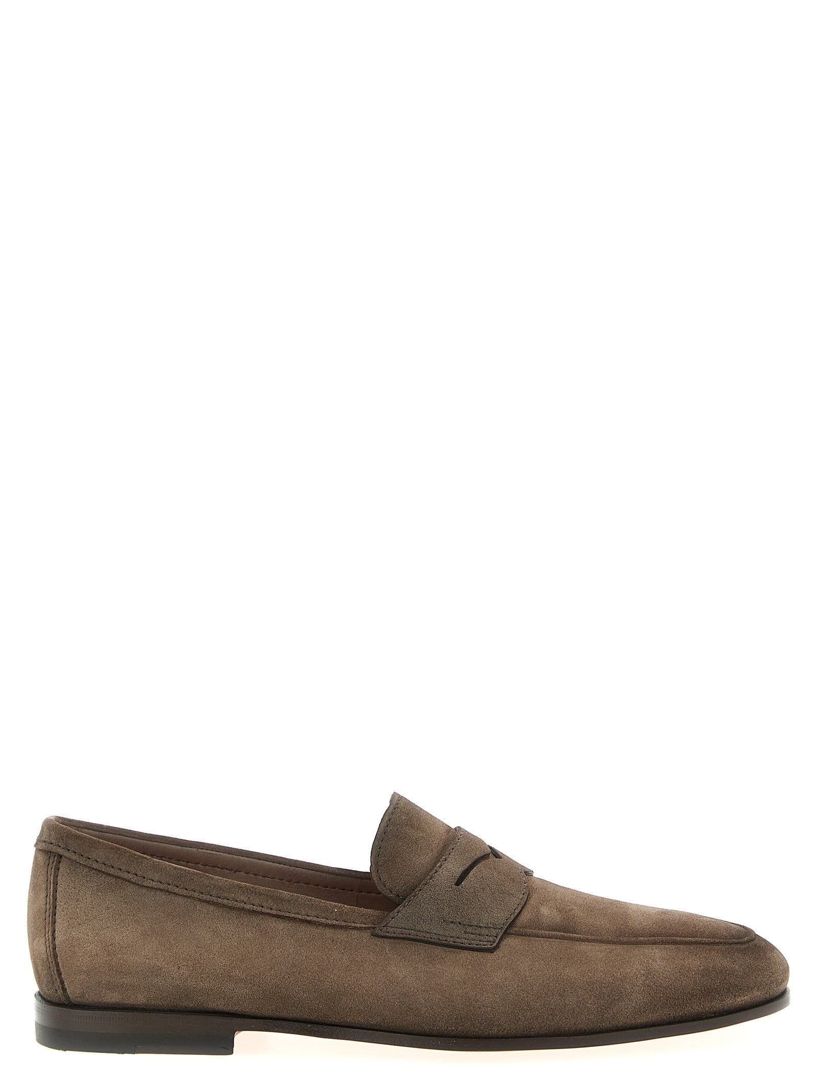 Santoni Carlos Loafers Brown