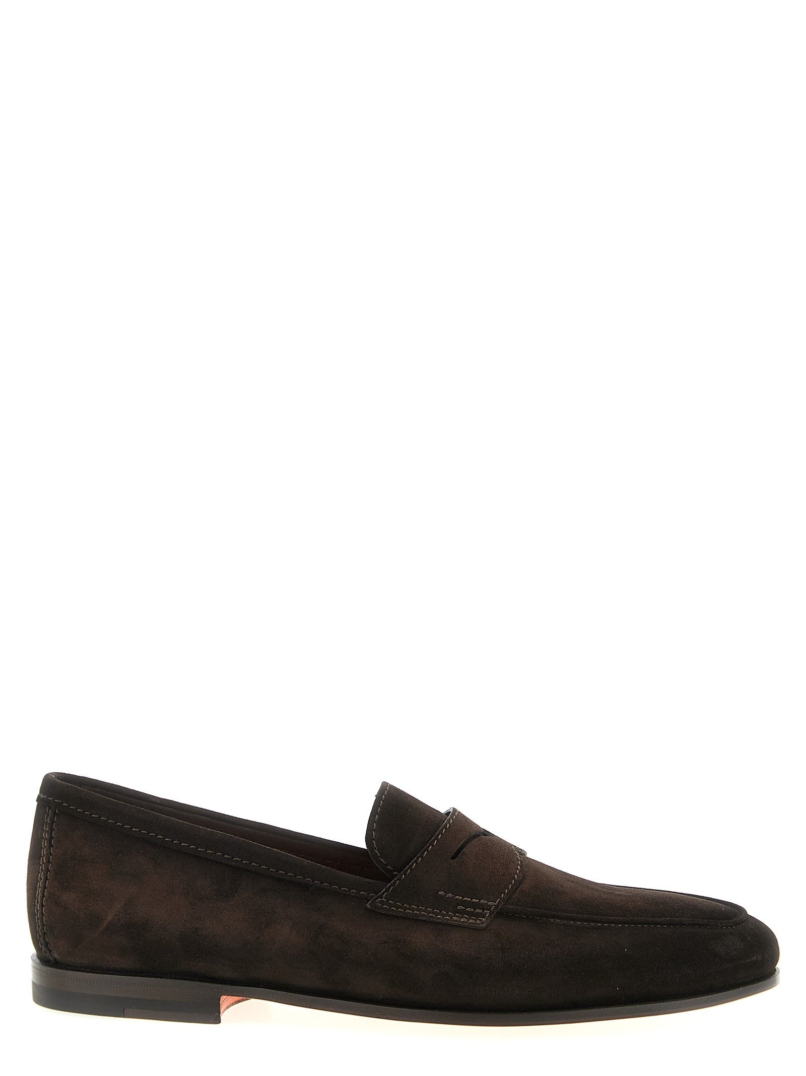 Santoni Carlos Loafers Brown