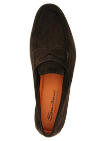 Santoni Carlos Loafers Brown
