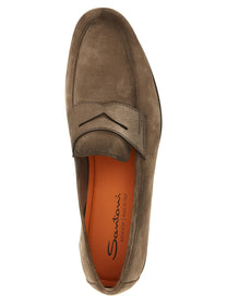 Santoni Carlos Loafers Brown