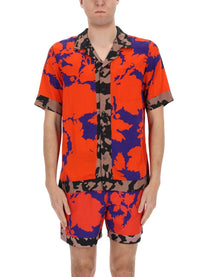 Dries Van Noten Men's Carlton Shirt Red