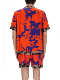 Dries Van Noten Men's Carlton Shirt Red