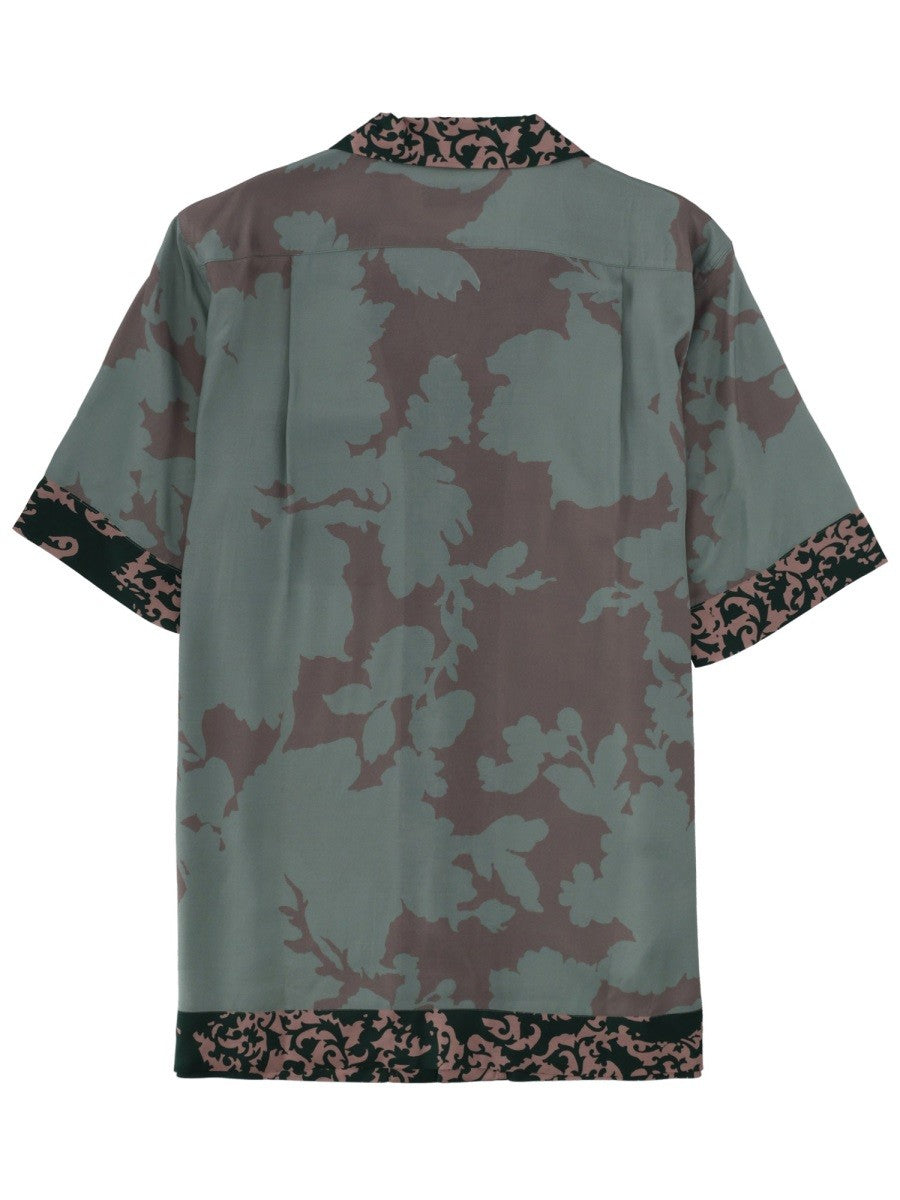 Dries Van Noten Men's Carlton Shirt Green