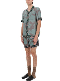 Dries Van Noten Men's Carlton Shirt Green
