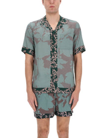 Dries Van Noten Men's Carlton Shirt Green