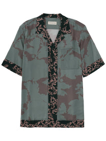 Dries Van Noten Men's Carlton Shirt Green