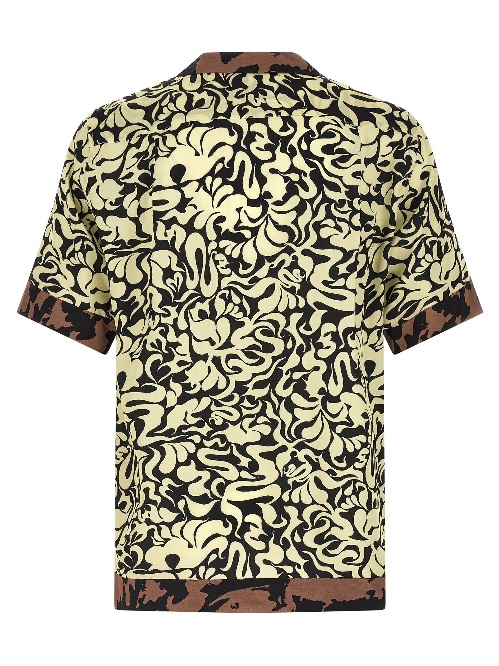 Dries Van Noten Carltone Shirt Gold