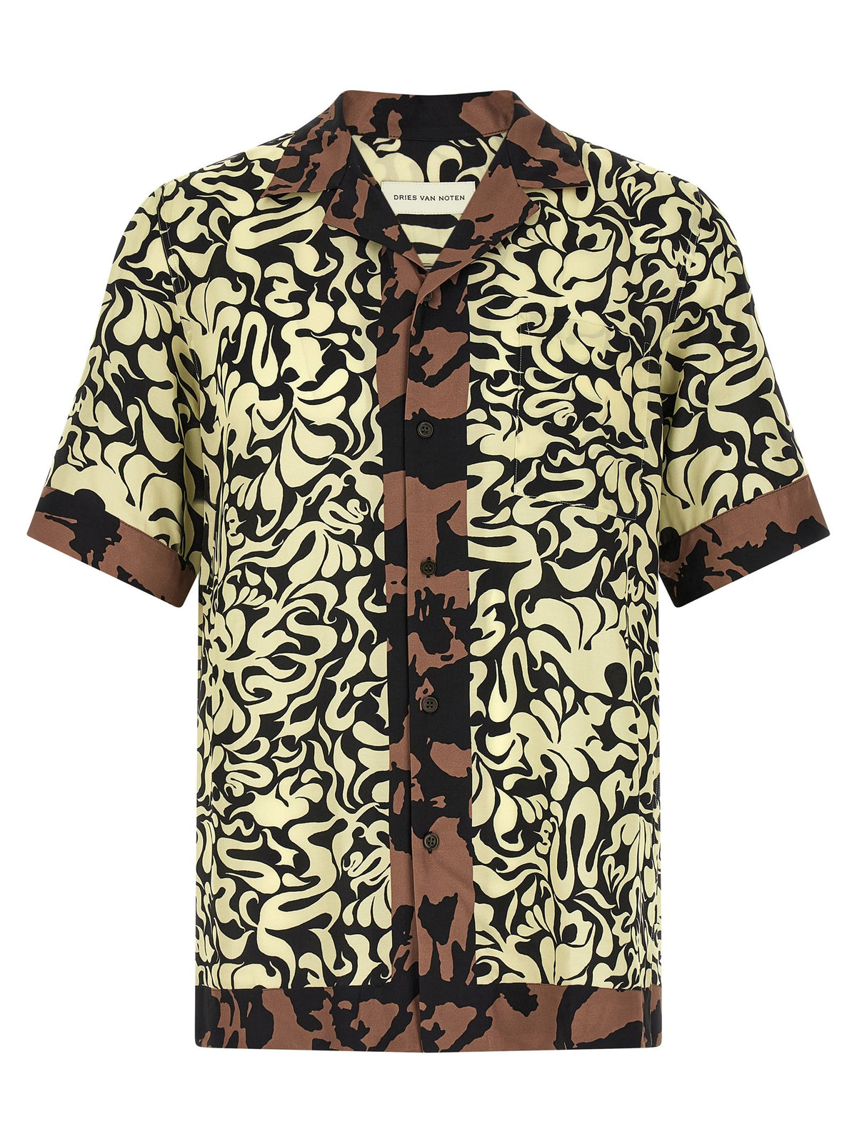 Dries Van Noten Carltone Shirt Gold