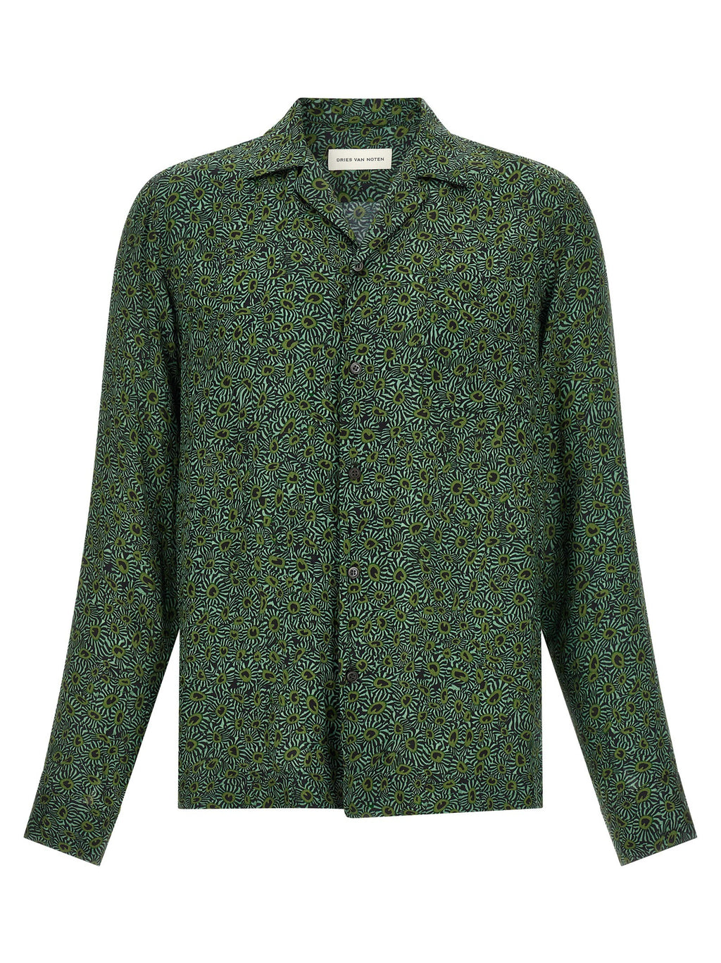 Dries Van Noten Carlty Shirt Green